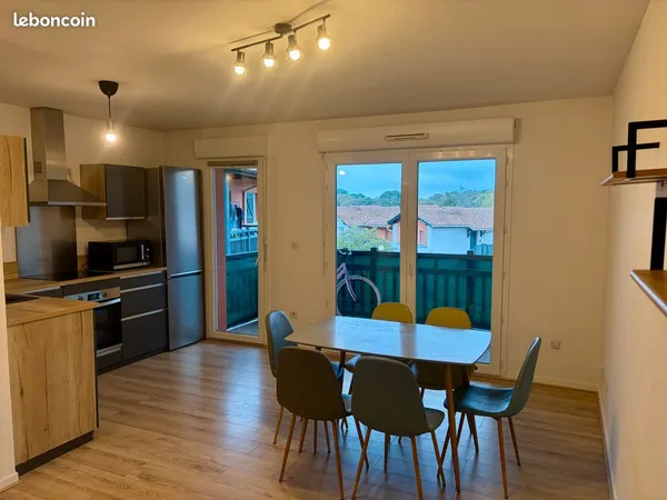 Location T2 meublé à l'année Bayonne