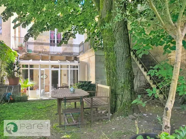 Vends maison avec grand jardin