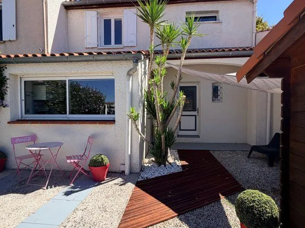 Beauzelle - Maison familiale rénovée de 106 m² au calme, 3 chambres et jardin