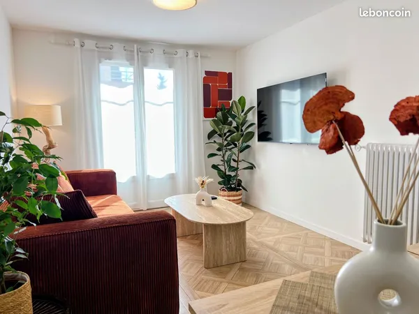 Bel appartement meublé 3 pièces - nice cimiez - location temporaire