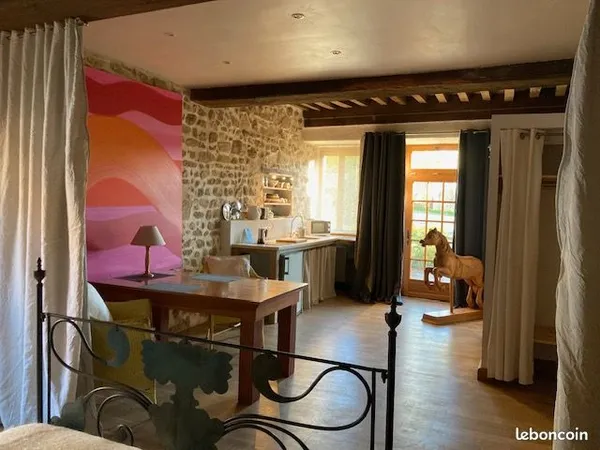 71190 SAINT-DIDIER-SUR-ARROUX - Studio meublé à partir de 11/2026 (éventuellement plus tôt)