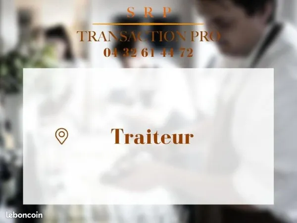 Fonds de commerce traiteur Avignon