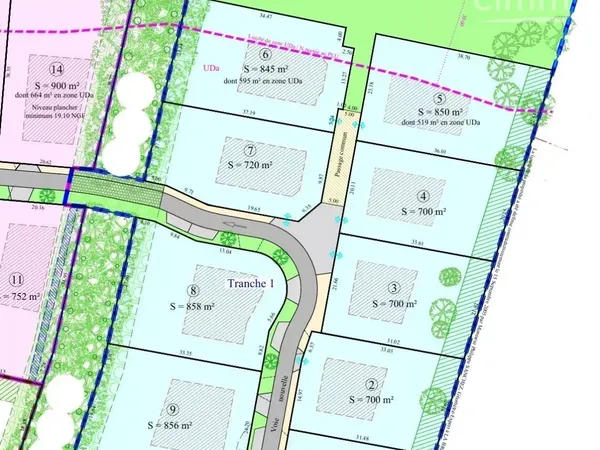 Terrain constructible Martillac 33 Gironde