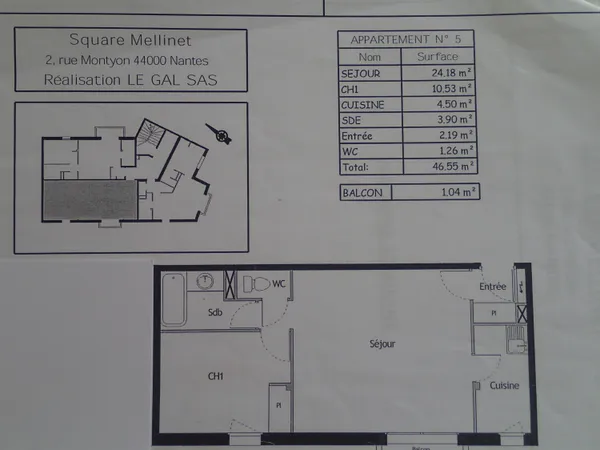 Vends appartement