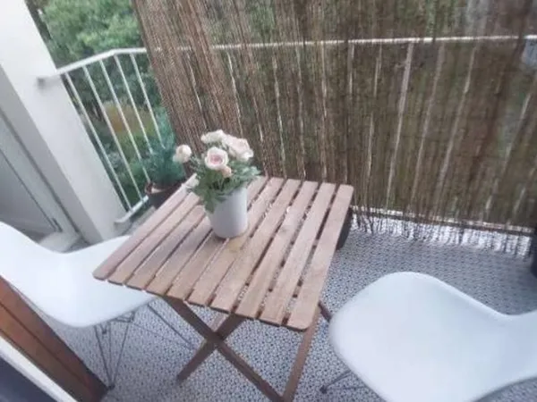 Chambre avec balcon