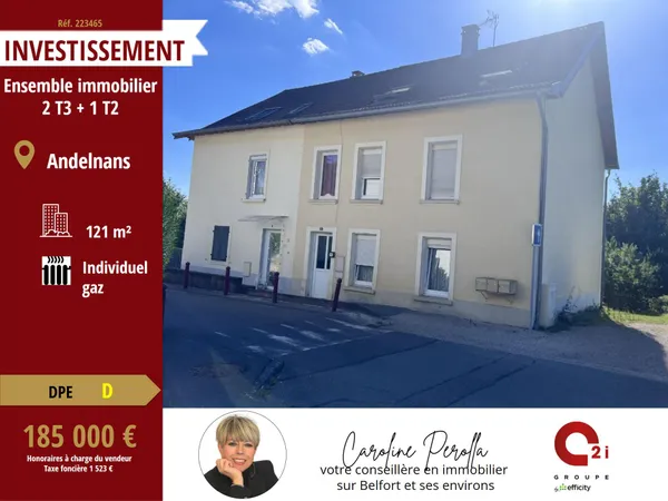 Appartement 8 pièces 44 m²