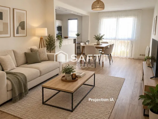 Appartement lumineux dans une résidence calme