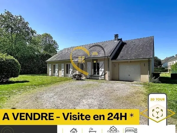 Trouy pavillon récent 3 chambres