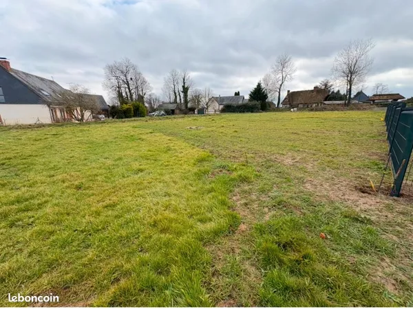 Terrain 1 000 m² Amfreville Les Champs