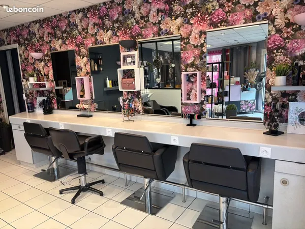 Salon de coiffure fond de commerce