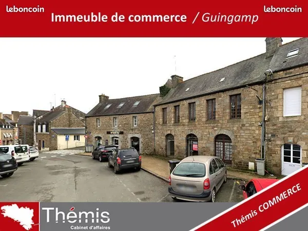 Murs commerciaux 120 m² GUINGAMP