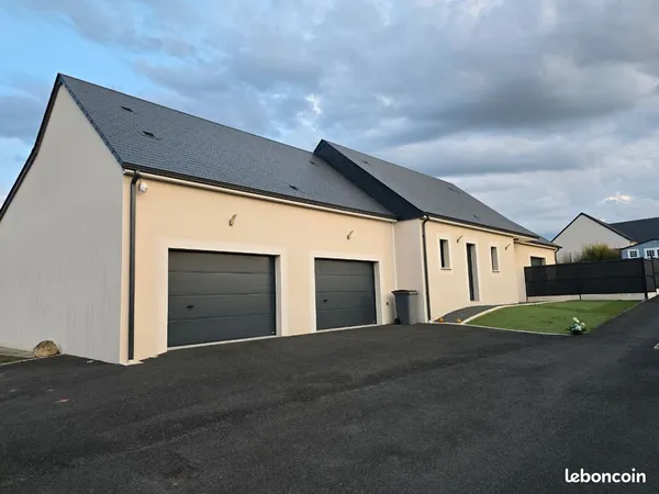 Maison neuve ♿️ de 2021 plein pied gd garage
