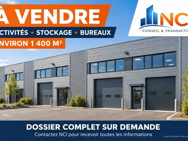 Local d'activité 1400 m²