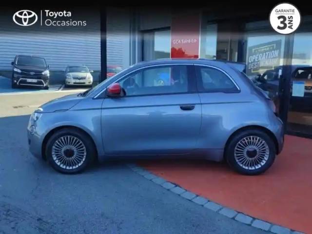 Fiat 500 e 95ch (red) — photo 3