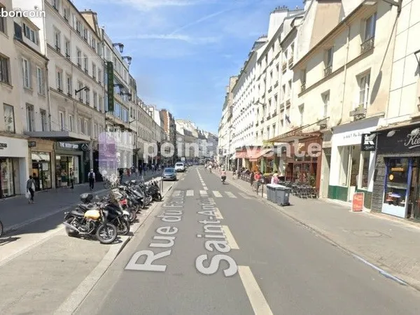 Commerce chaussure/cuir 50 m²