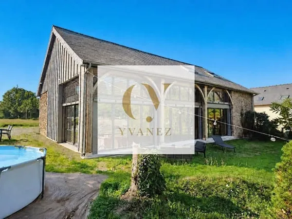 Janzé Maison de caractère de 226 m2 à finaliser, 5 chambre