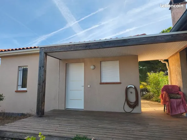 Location mitoyenne meublée 47 m2