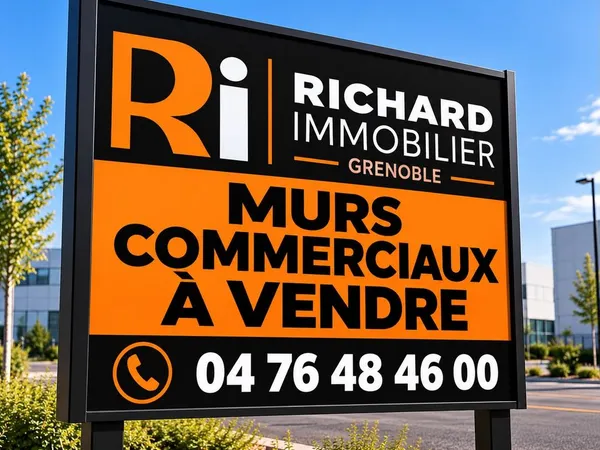 Murs commerciaux 50 m² Crolles