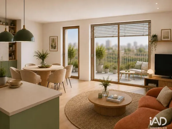 Appartement 3 pièces 60 m²