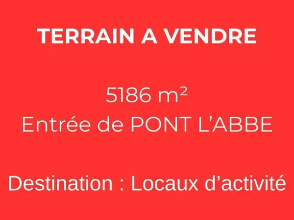 Terrain 5 186 m² Ploneour Lanvern