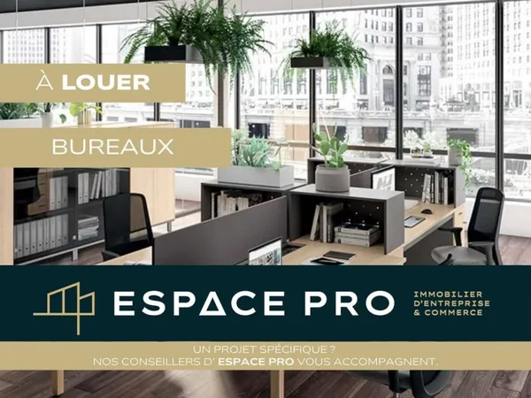 Bureaux 80 m²