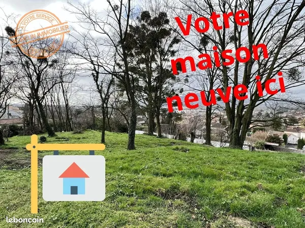Terrain 546 m²