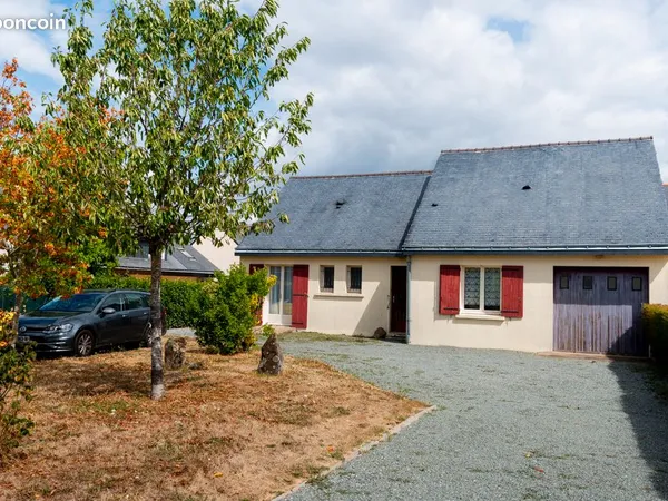 Maison de plein pied , tout a pied