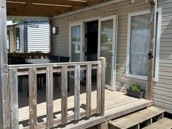 Mobilhome 3 chambres camping 5 étoiles