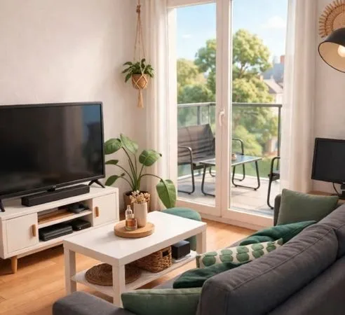 En plein coeur de St Sébastien, joli appartement T2 avec balcon