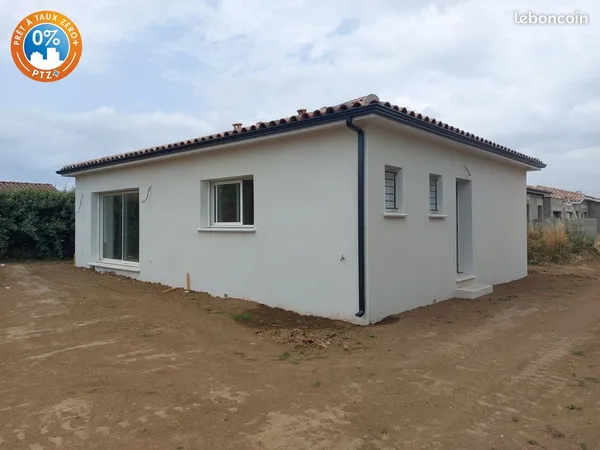 Projet de construction d'une maison 75 m² avec terrain à ROCHEFORT-DU-GARD (30)