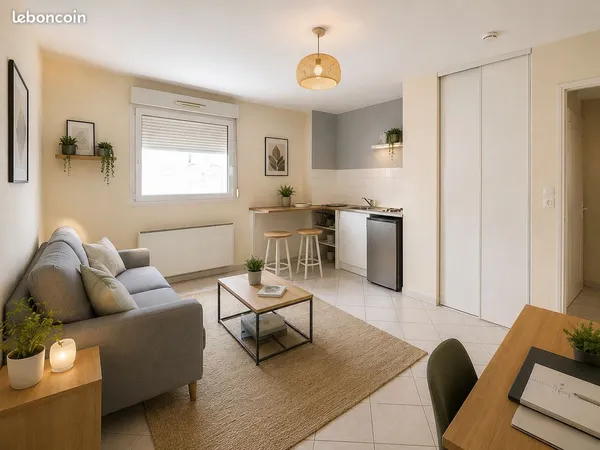Studio 24 m² avec parking privatif - Idéal investissement locatif