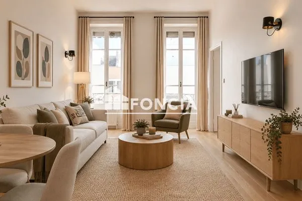 Appartement 3 pièces 53 m²