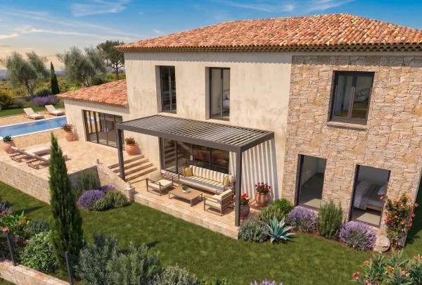 Beau terrain de 1400 m² à Valbonne avec possibilité de construire 200 m² habitable