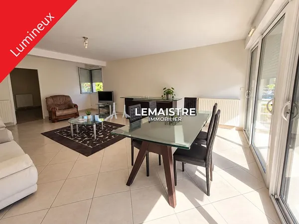 Appartement à vendre - Sainte-Adresse norme PMR - 98 m² - 3 chambres - Terrasse plein sud et station
