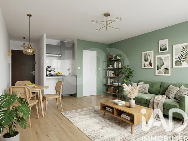 Appartement 1 pièce 26 m²