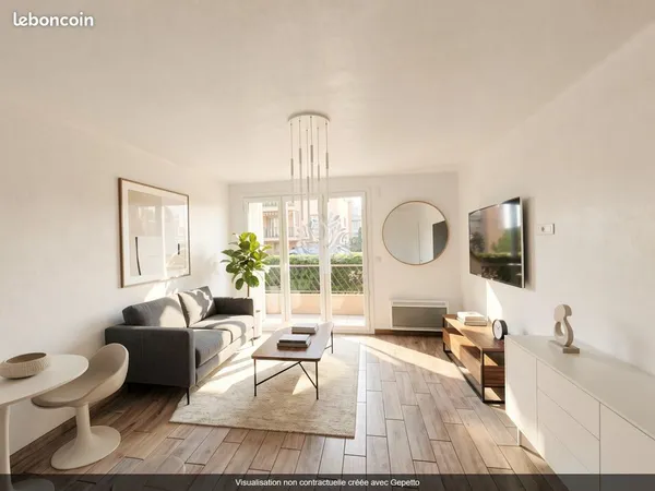 Appartement 3 pièces 60 m²