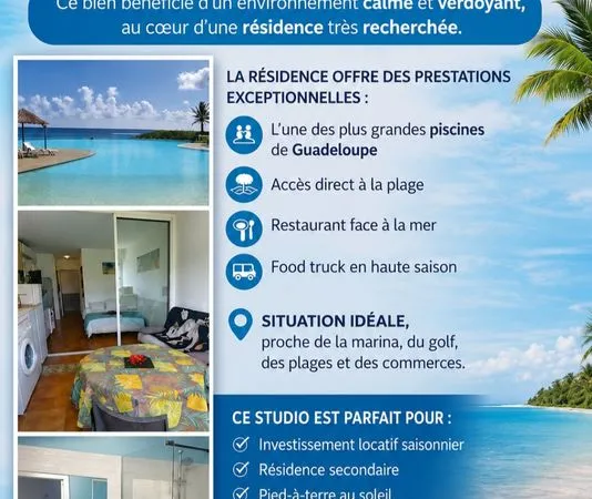 Appartement anse des rochers