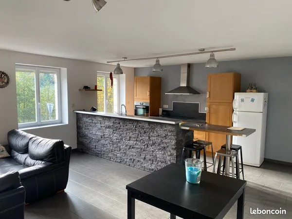Appartement 3 pièces avec garage et terrasse