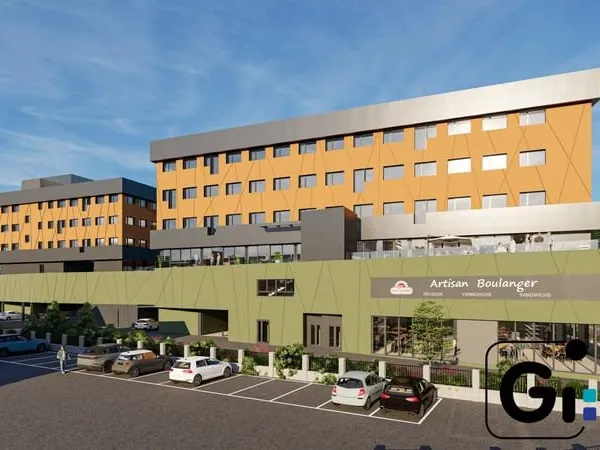 Bureaux 1 pièce 120 m²