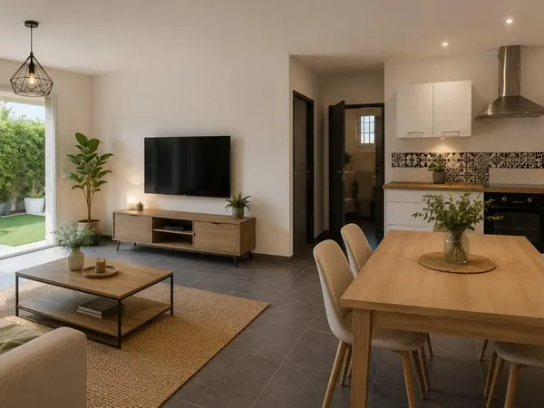 Villa T4 Fendeille 80 m2 année 2021