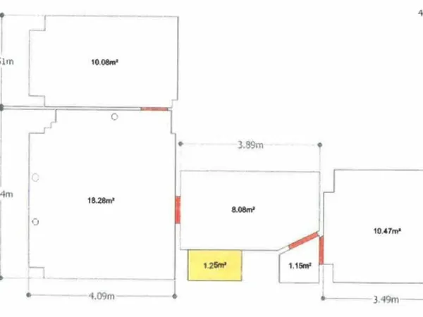 Local commercial 61 m²
