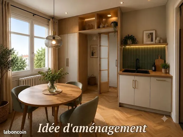 Appartement T2 Duplex - Plateau à rénover