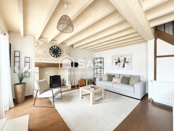 Maison en pierre T6 avec jardin et garage
