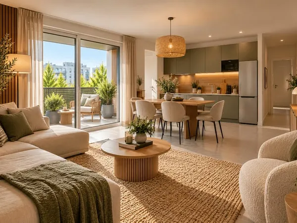 Appartement 3 pièces 60 m²