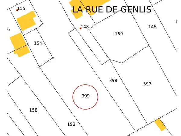 Terrain a batir 2610 m2 bethancourt en vaux