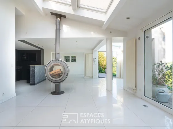 Maison d'architecte sur les bords de Marne