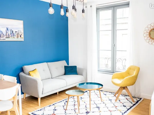 Appartement rénové, meublé de 73 m² - 3 chambres - Vue sur le Clain - Poitiers