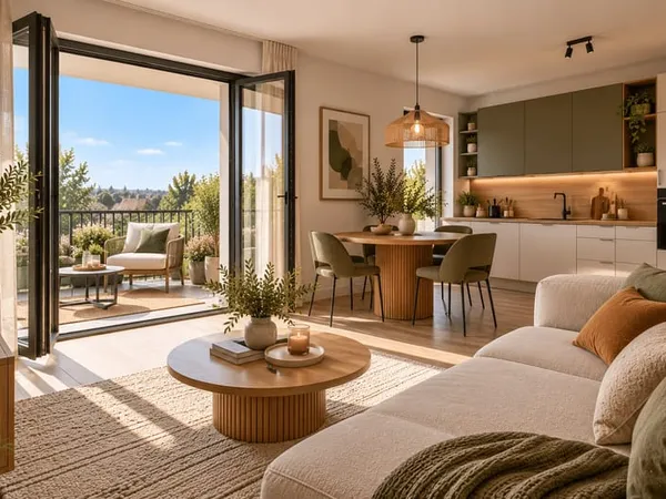 Appartement 2 pièces 43 m²