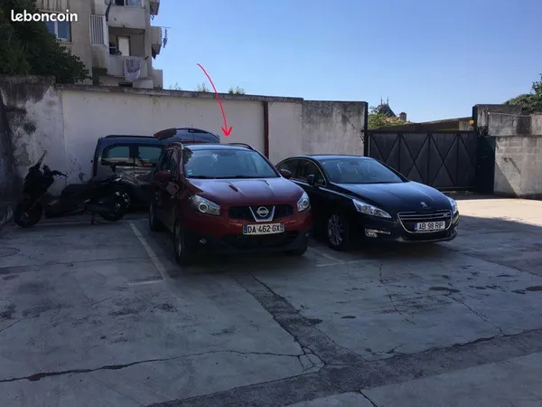 Location place de parking extérieure sécurisée