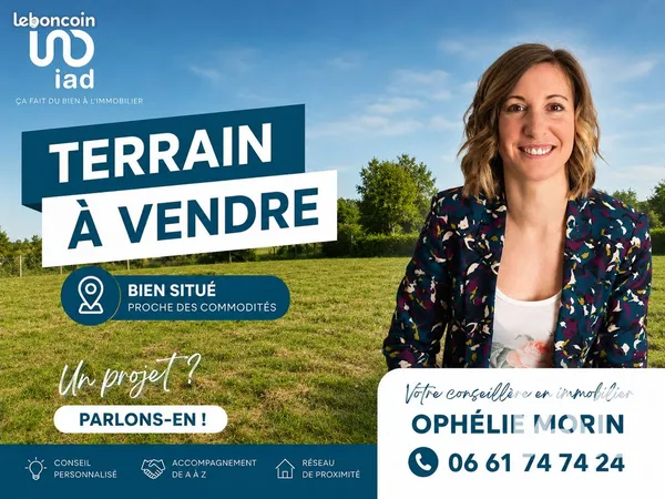 Terrain 2246 m² Pleurs